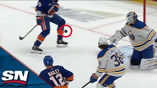 Replay Overturns Kick Goal Call To Give Islanders Late Lead Over Sabres