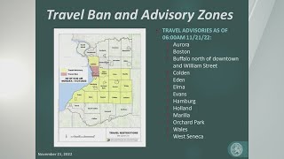 Multiple travel bans and advisories in WNY lifted