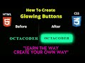 Create a Stunning Glowing Button in HTML & CSS: Step by Step Guide