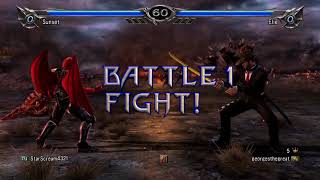 Soul Calibur 5 Player Match georgesthegreat (Freedom Fighters) vs StarScream4321