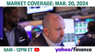 Stock market today: US stocks stall as Fed decision day arrives | March 20, 2024
