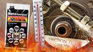 Nano Energizer Oil additives Analysis Test friction 100 ° C