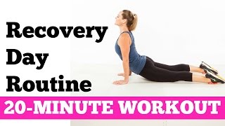 How to relieve DOMS, Muscle Stiffness, Soreness | 20-Minute Recovery Day Routine