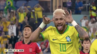 Neymar vs South Korea | World Cup 2022 | HD 1080I~English Commentary