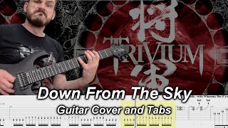 Down From The Sky - Guitar Cover and Tabs - Instrumental - Trivium