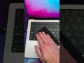 How To Clean A MacBook Pro Keyboard #shorts