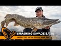 Smashing NEW SAVAGE BAITS with the new SG8 rod range