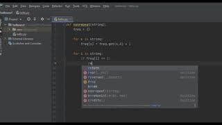Python - First Non-Repeating Character