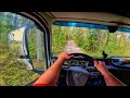 Trip to Bergen-Intro 4K60 POV Truck Driving Volvo FH540 8x4 Tridem