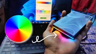 How to Change Hard Disk Colour | Make your own Gradient Look | RGB Customizable LED | Seagate Drive