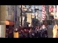 平成26年　岸和田だんじり祭　旧市地区　岸城神社祭礼　岸和田天神宮祭礼　弥栄神社祭礼　宵宮　曳き出し　小門