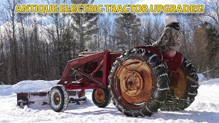 Massy Harris Electric Tractor Conversion Upgrades with BigBattery and Alltrax Controllers!