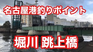 堀川 跳上橋 名古屋港釣りポイント