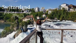 Majestic Rhine Falls: Switzerland's Spectacular Natural Wonder in 5k