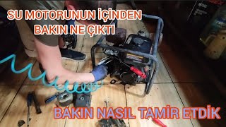 ÇALIŞMAYAN SU MOTORU TAMİRİ NASIL YAPILIR.