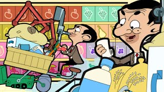 Inventive Bean Builds Super Trolley! | Mr Bean Animated Season 1 |  Episodes | M