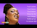 josey tout laisse paroles lyrics