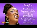 Josey Tout Laisse (Paroles/lyrics)