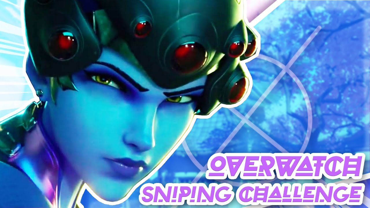 THE BEST HANZO AND WIDOWMAKER MOMENTS! - SNIPING CHALLENGE - YouTube