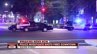 Police respond to report of shots fired outside downtown Milwaukee bar