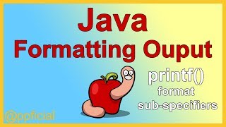 Java Formatting Output with the printf Method using Format Sub-Specifiers - Easy Example - APPFICIAL