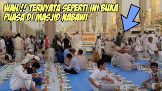 NAH SEPERTI INI !! PERTAMA KALI BUKA PUASA DI MASJID NABAWI