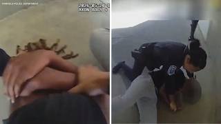 Bodycam video shows officer strike student after high school fight