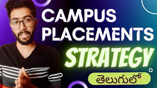 Campus placements strategy in telugu | Placements preparation tips | Vamsi Bhavani