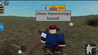 Roblox'ta Savaş oyunu oynadım iyi seyirler.