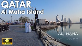 Al Maha Island | QATAR | 4K UHD 60fps #qatar #luxury #2023