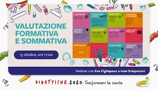 Valutazione formativa e sommativa