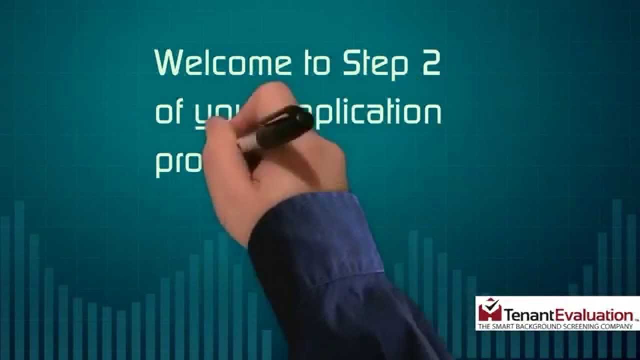 Tenant Evaluation Step 2 Tutorial Youtube