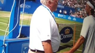 Nalbandian loses control and Queen's final 2012