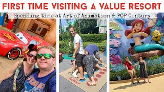 First Time Visiting A Value Resort | Art of Animation and Pop Century Resort | Walt Disney World