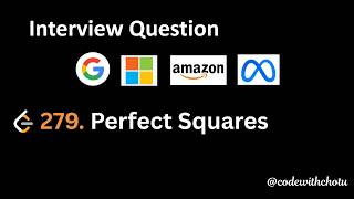 279. Perfect Squares - Python - Medium