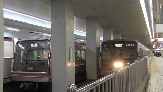 千日前線25系 西長堀駅にて