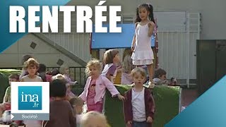 La rentrée des classes en maternelle en 2005 | Archive INA