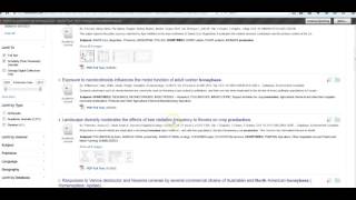Finding Scholarly and Peer Reviewed Articles in GALILEO