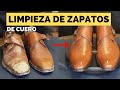 Como limpiar zapatos de cuero liso