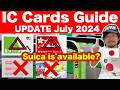 [SUICA / PASMO] How to get IC Card in Japan July 2024 Updates | Which IC Card is the Best?