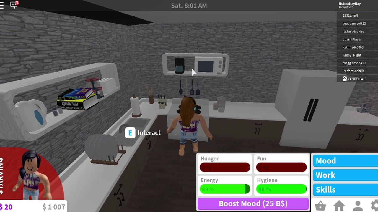 My Bloxburg Morning Routine Youtube