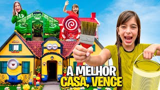 QUEM FIZER A MELHOR CASA DA SUA COR VENCE   DESAFIO   COMPILAÇÃO