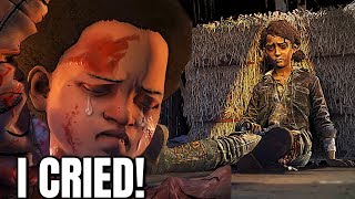 Clementine and Aj's Final Moments Reaction - The Walking Dead:Season 4 Episode 4 "Take us Back"