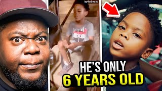HE'S ONLY 6 YEARS OLD!! Lil RT - 60 Miles (Directed by Kharkee) REACTION!!!!!