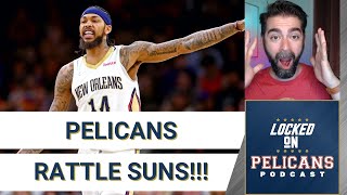 Brandon Ingram and the New Orleans Pelicans beat the Phoenix Suns and even up their playoff series