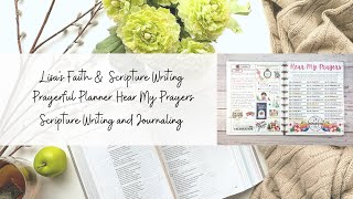 John 17:21 Hear My Prayers Scripture Writing and Journaling Prompt || Prayerful Planner