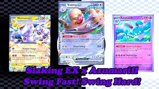 Slaking EX is a real deck I promise! Pokemon TCG Live Surging Sparks Gameplay!