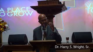 Dr. Harry S. Wright, Sr speaks at cornerstones 100th Anniversary