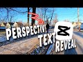 CapCut PC Tutorial: Create a Stunning Perspective Text Reveal Effect (Pro Version Edit)