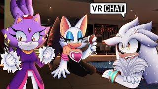 Silver & Blaze's Birthday Surprise From Rouge! (VR Chat)